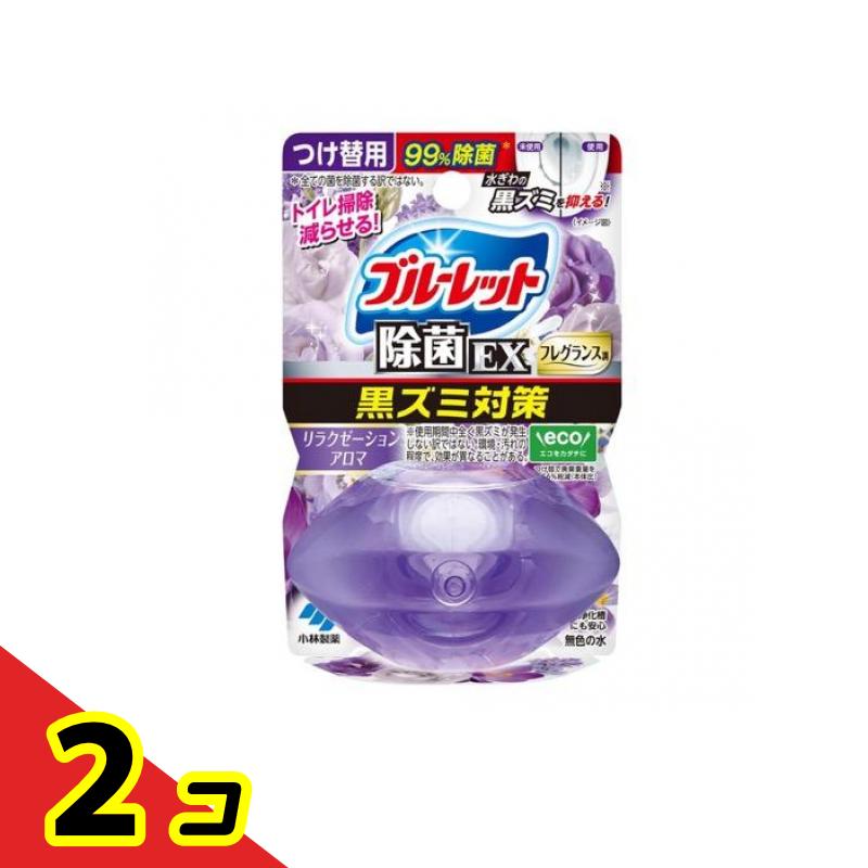 液体ブルーレットおくだけ除菌EXフレグランス リラクゼーションアロマ つけ替用 67mL 2個セット