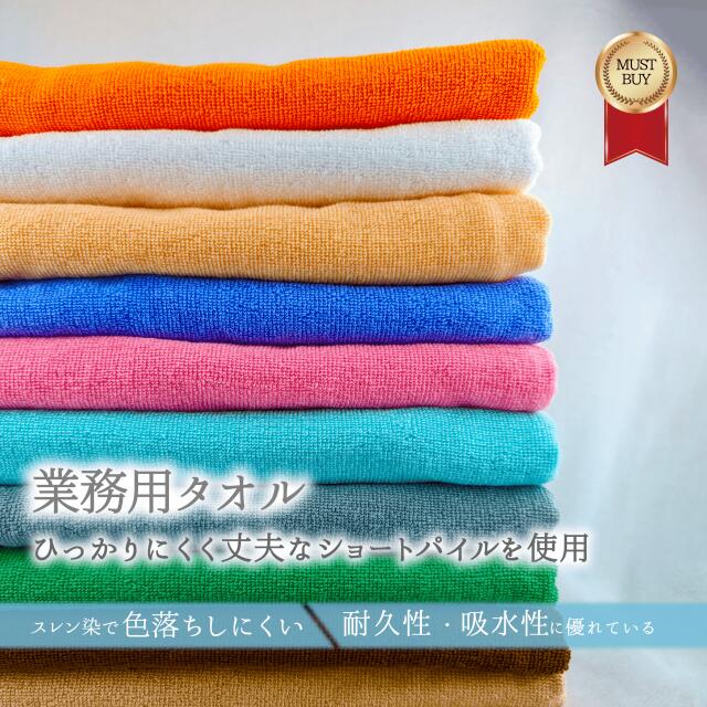 業務用 家庭用 アウトドア【特大 2000匁 大判バスタオル カラー 1枚販売】レピア織 スレン染 綿100％ ..