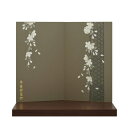 宝童 五月人形 台屏風セット 袋張屏風 麻柄大桜 単品 屏風10号 飾り台13号 兜 鎧 端午の節句