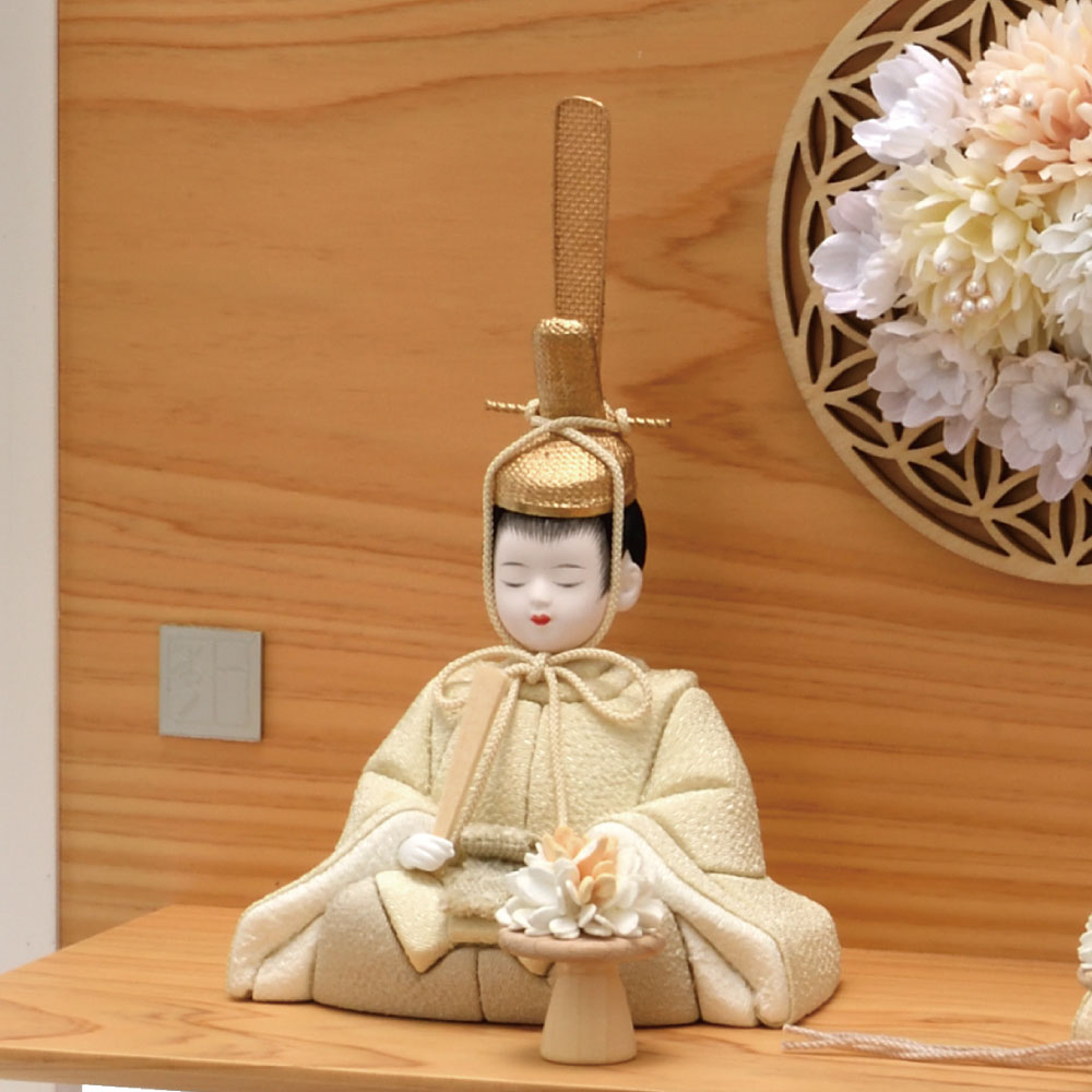 雛人形 一秀 コンパクト 木目込み 親王飾り スタイリッシュ 親王飾り0号 B-112-8 壁掛け可能 おしゃれ かわいい 人気 HR | ひな人形 桃の節句 ひなまつり ひな祭り おひなさま 雛祭り 初節句 女の子 プレゼント 縁起物 お雛様 出産祝い