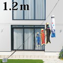 おてがるセット 天 手描き本染め鯉 1.2m 四尺 アレンジセット 鯉3匹 錦鯉 ワタナベ鯉のぼり レビュー特典あり 日本製