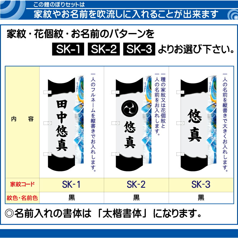 【徳永鯉】名前旗 男の子 室内飾り こいのぼり幟 登龍門 名前 家紋 または花個紋 入れ別料金【五月人形】【鯉のぼり こいのぼり】