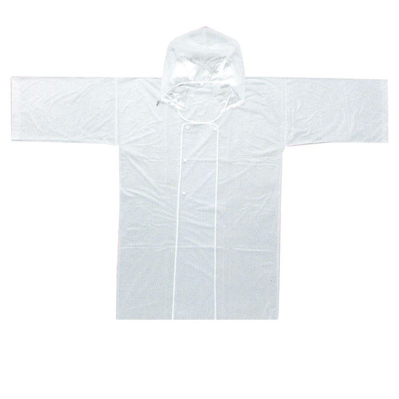 ビニール製 袢天用レインコート フード付き B587【お祭用品/祭用品/お祭り/祭り小物】【はっぴ・はんてん・半被・袢纏】(2020820)