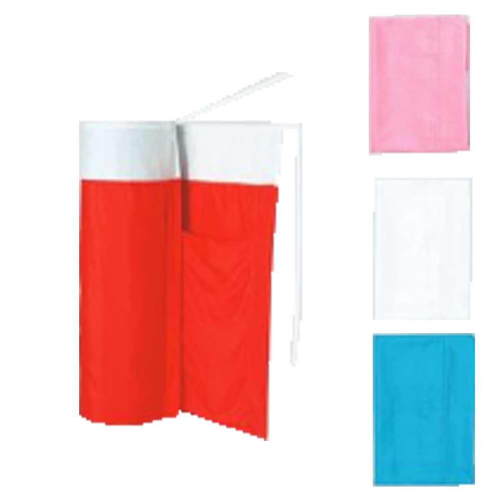 【和装小物】踊り用東スカート M・L 白・ピンク・ブルー・赤 C64361-64364