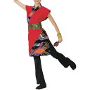 よさこい衣裳 赤 上衣 C60038 M・L【よさこい/踊り衣裳/お祭用品/まつり用品/お祭り】