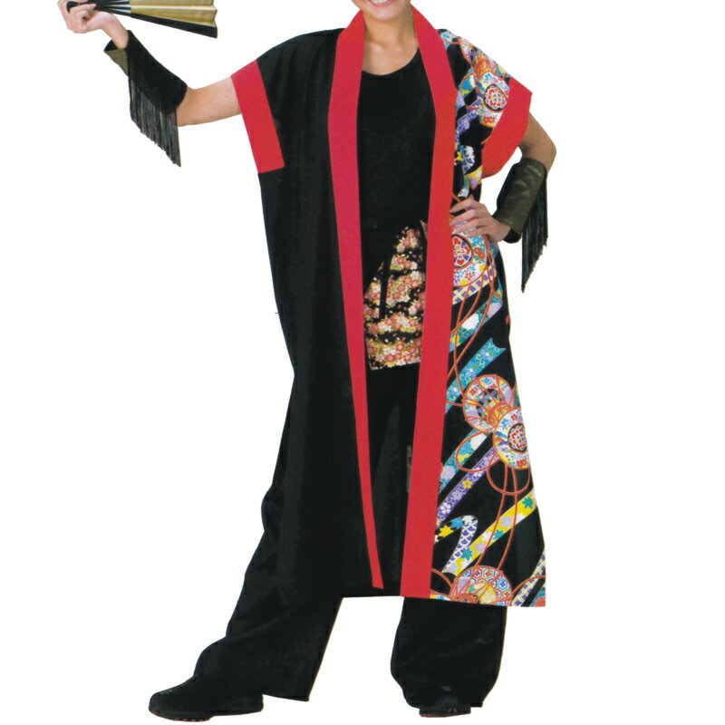 よさこい袖なし袢天 C60085・60086【よさこい/踊り衣裳/お祭用品/まつり用品/お祭り】