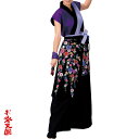 よさこい衣裳 上衣 紫 C60024【よさこい/踊り衣裳/お祭用品/まつり用品/お祭り】