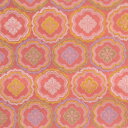 金襴 生地 西陣織 花丸 ピンク 不織布無し c-2 和柄生地 つまみ細工 和風生地 和柄 金襴