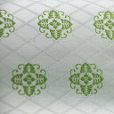 金襴 生地 西陣織 有職文様 白 不織布無し f-1 和柄生地 つまみ細工 和風生地 和柄 金襴
