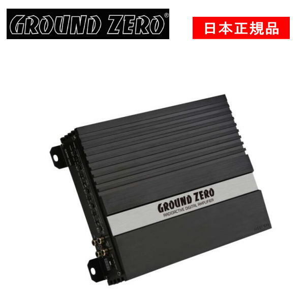 商品情報メーカー名GROUND ZERO（グラウンドゼロ）商品名クラスD 4chアンプメーカー品番GZRA 4HDスペック●仕様：4ch（4/3/2ch）パワーアンプ●定格出力：175W×4（4Ω）275W×4（2Ω）550W×1（4Ωブリッジ）●周波数特性：10Hz〜25kHz（±1dB）●S/N比：102.3dB●入力感度：200mV〜5.3V●クロスオーバー：ハイパス40Hz〜4000Hz/ローパス40Hz〜4000Hz●サイズ（幅×奥行×高さ）：229×186×52mm●ハイレベルインプット対応●推奨ヒューズ容量：100A注意取付は認定店、専門業者にご依頼ください海外製品の為、急遽長期欠品,生産終了になる場合がございますご了承ください詳しくはメーカーのホームページにてご確認くださいこの商品は GROUND ZERO　グラウンドゼロ　パワーアンプ4ch（4/3/2ch）パワーアンプクラスD 4chアンプ品番：GZRA 4HD ポイント 【日本代理店・正規輸入品】 ショップからのメッセージ 小型ありながらパワフルなクラスD 4chアンプGZRA4HDパワフルなD級4chアンプGZRA 4HD はスタイリッシュなチタンカラーのヒートシンク、ワイドバンドかつバンドバスも可能な12dBクロスオーバー、ハイレベルインプット、オートターンオン、ベースブースト機能等サウンドセッティングに便利な機能が数多く搭載、229×186×52mm（幅×奥行×高さ）のコンパクトサイズのため省スペースなインストールが可能です。●2ch入力または4ch入力にも対応した切替スイッチ搭載（4CH INPUT MODE)●40Hz〜4000Hzまで対応の12dBクロスオーバー、スイッチの併用でバンドバスにも対応。●ハイレベル入力選択時はリモート線接続不要で起動可能のオートターンオン機能に対応取付は認定店、専門業者にご依頼ください海外製品の為、急遽長期欠品,生産終了になる場合がございますご了承ください詳しくはメーカーのホームページにてご確認ください 納期について 4