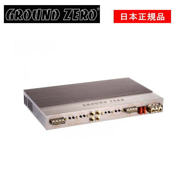 GROUND ZERO　グラウンドゼロ　パワーアンプ4ch（4/3/2ch）パワーアンプハイグレードAB級パワーアンプ品番：GZUA 4.150SQ-PLUS