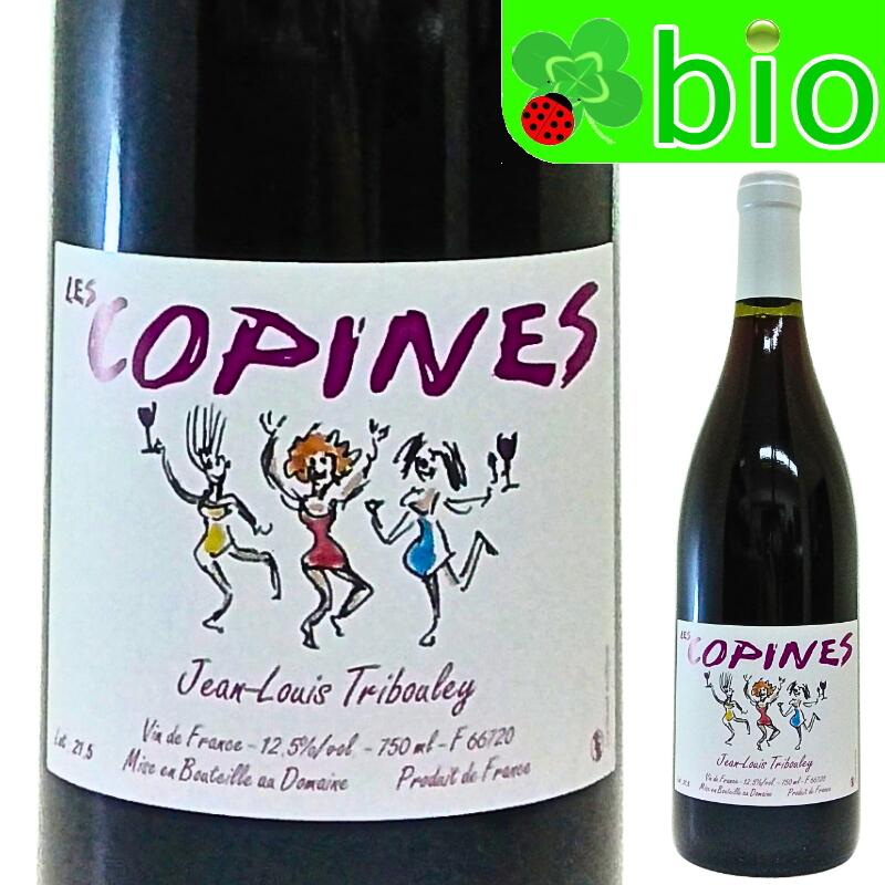 ★訳あり★コピヌ[2021]ジャン ルイ トリブレ Les Copines Jean Louis Tribouley 赤 辛口 酸化防止剤無添加 ナチュラルワイン ナチュール 自然派