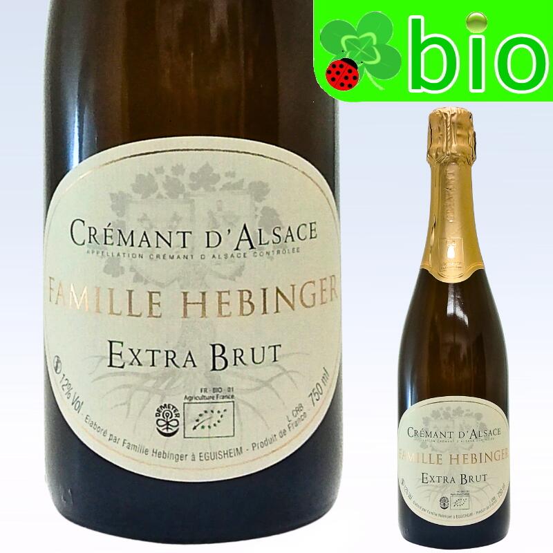 ≪当店発送：9月4日より≫クレマン ダルザス(サンスフル)[NV]ファミーユ エバンジュ Cremant d'alsace Famille Hebinger morisawa-10017420 リカーMORISAWA パッケージ画像