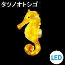 イルミネーション LEDクリスタルグロー タツノオトシゴ 防雨 常時点灯 組立式