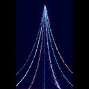 イルミネーション LED 5M ドレープライトシリーズ 672球 5MニュージュエルカラーLEDドレープライト 防滴仕様