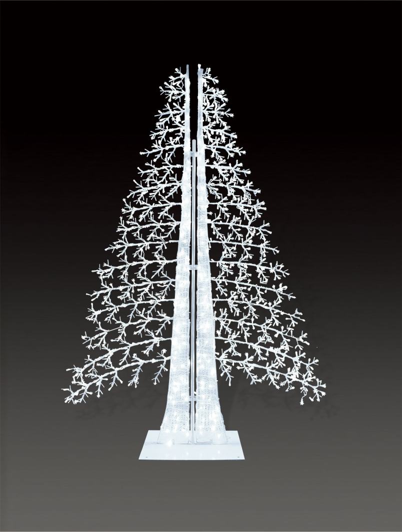 LEDストリングアビエスツリー2枚 【イルミネーション】