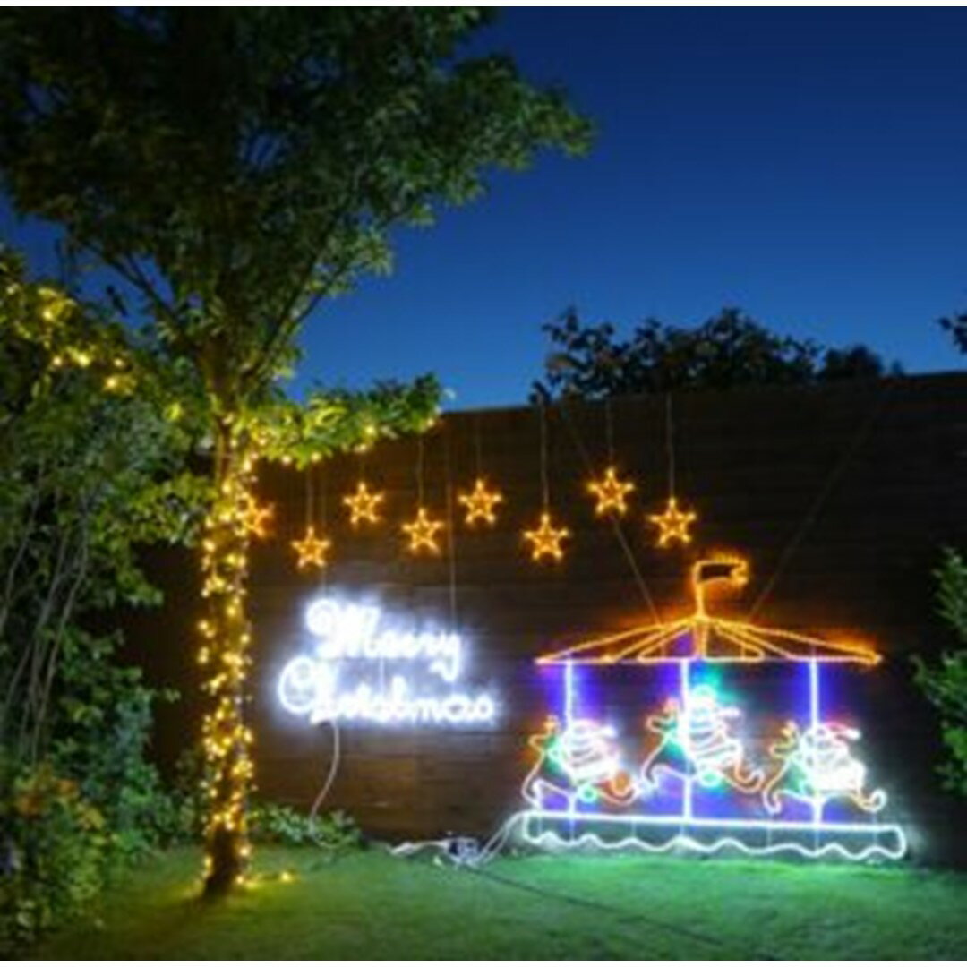 イルミネーション クリスマスイルミネーション イルミネーションライト 屋外用 LED...