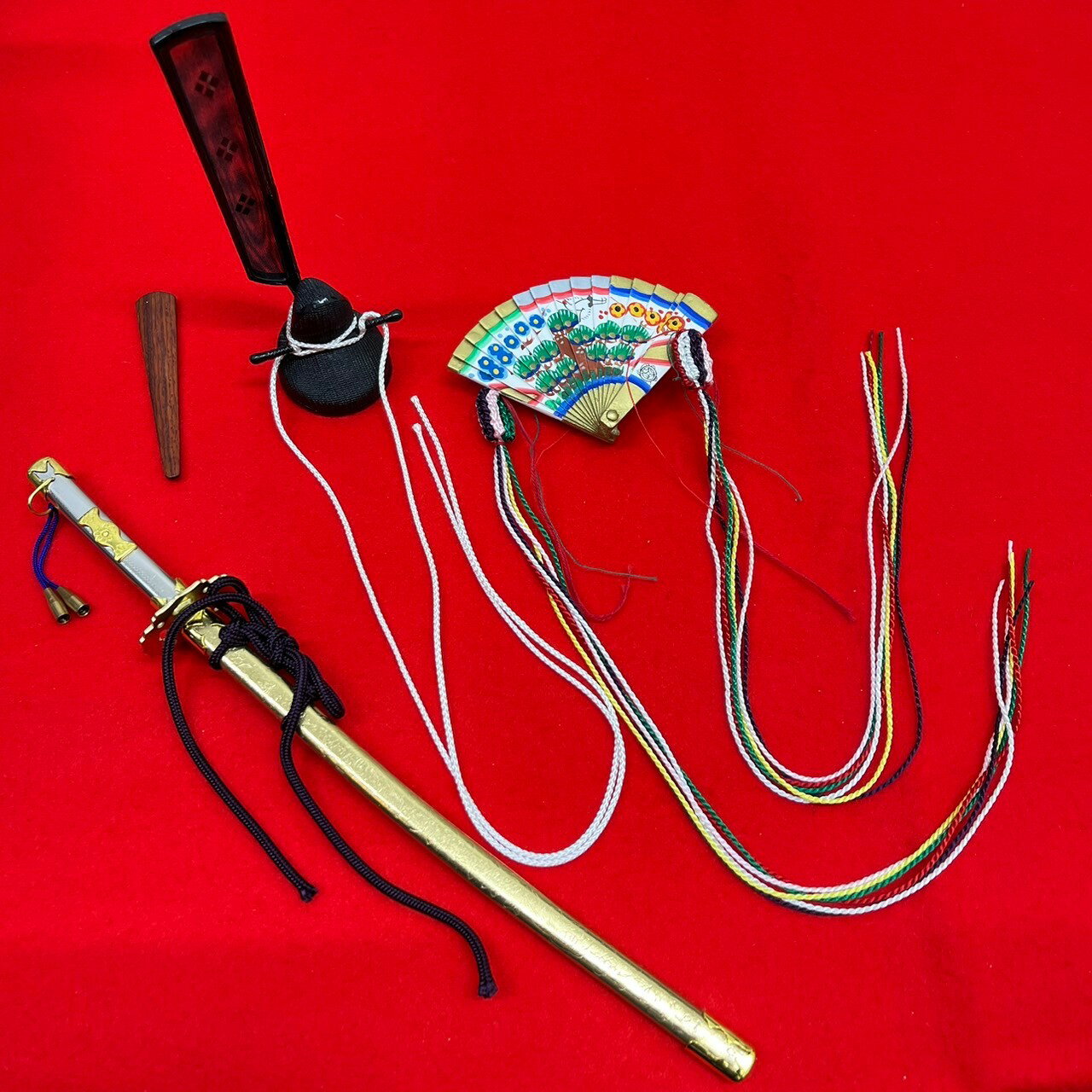 雛人形用 雛道具 極上(京)八番道具 箱入り 親王持ち物