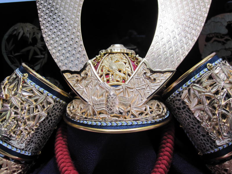 国宝模写竹雀兜15号セット