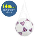 ボール まとめ買い 直径約20cm 合皮サッカーボール 14個入り