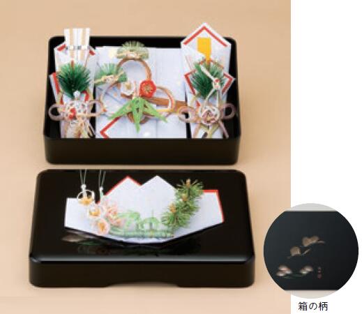 紀州塗文庫セット 舞花 六号セット PC文庫結納セット（4巾ふろしき付）