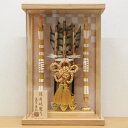 破魔弓 アクリルケース飾り 白龍 高さ26cm 置き型 壁掛け型