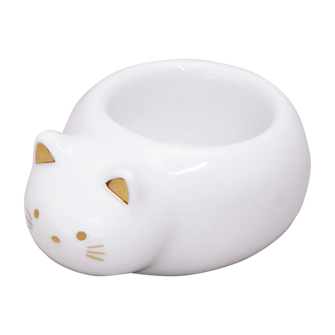 ペット骨壺 陶磁器 メモリアルマルチ猫