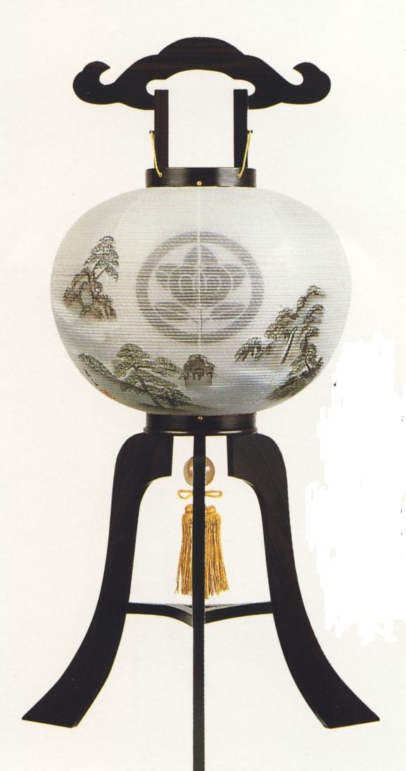 福印【家紋入提灯】1269-3