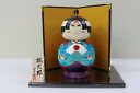 卯三郎こけし 日本のお土産に大人気 日本製 木製 民芸品 伝統工芸品 卯三郎作 こけし 桃太郎(大)6号台付き No-6-21(3)