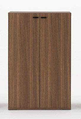 リビング収納棚 LIVING SHELF　幅74.3cm板扉付き　KFD-74/KFS-74