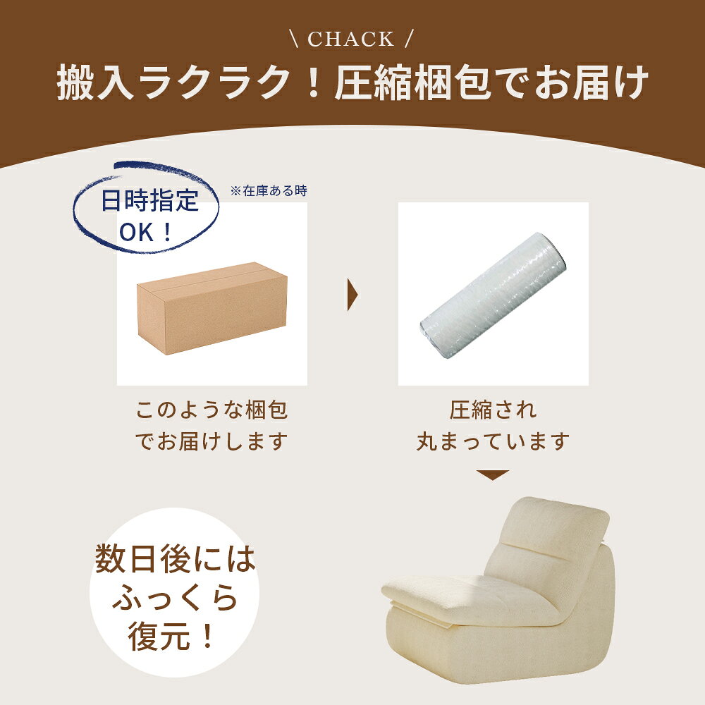 ソファー 1Pソファー ソファ 1人掛け 1人用 おしゃれ かわいい コンパクト 柔らかい 耐久性能 モダン リビング用 ホワイト [3]