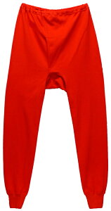 赤パンツ 紳士用 長ズボン下還暦祝い 赤のももひき 赤パンツ で丹田を強化！赤い 下着で健康！赤いパンツ