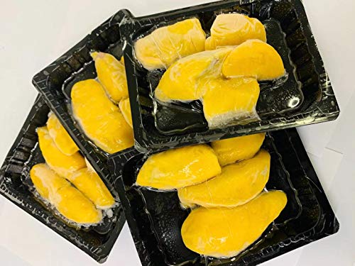 名称：冷凍ドリアン 原産国：マレーシア 内容量：300g 保存方法：冷凍-18 召し上がり方：凍ったままでも、自然解凍でも召し上がりいただけます。半解凍の状態で召し上がると、さらにおいしくめしあがれます。