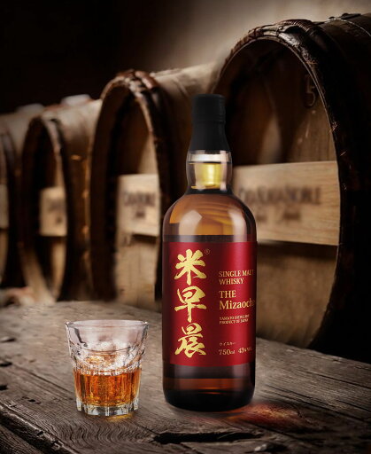 山都酒造 シングルライスウイスキー 米早晨 750ml 43度
