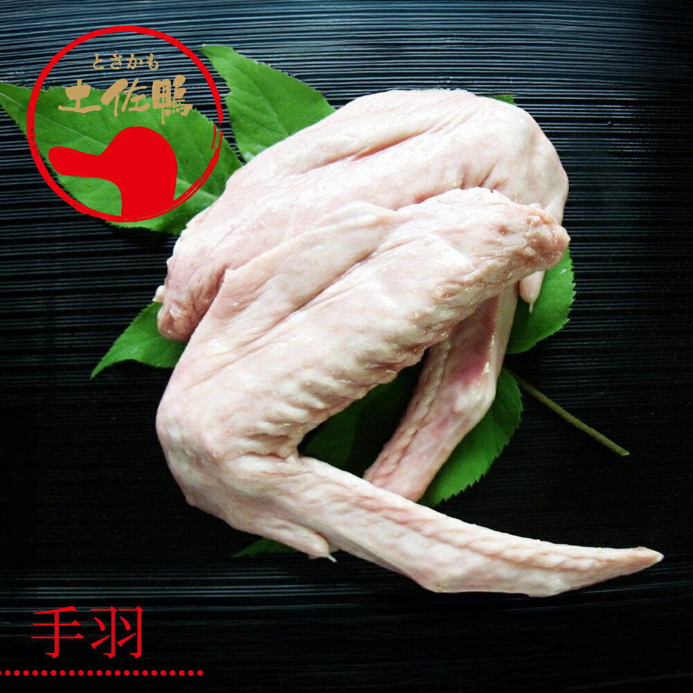 土佐鴨 手羽 (フレッシュ冷蔵)約1kg/土佐鴨・土佐ジロー飼育研究会/かも/カモ