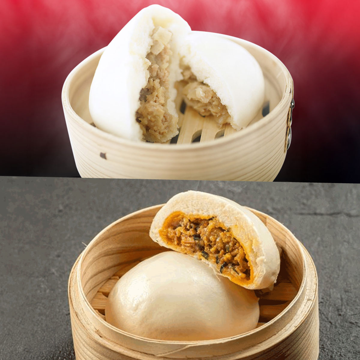 具だくさん豚まん3袋&ジャン麺まん2袋 セット 道の駅 あぐり窪川 満州軒 冷凍便 高知 四万十ポーク使用 ジャン麺 コラボ