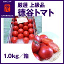 厳選 上級品[A-048]【市場直送便】徳谷トマト／1.0kg／元木青果／フルーツトマト／高知／産地直送／プレゼント／贈答／御祝い