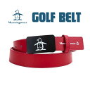 \楽天スーパーSALE!42%オフ!/【在庫限り】マンシングウェア ベルト メンズ ゴルフベルト | Munsingwear MUB-1060223 カーブベル...