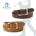 \楽天スーパーSALE!50%オフ!/【在庫限り】マンシングウェア ベルト メンズ スマートバックル | Munsingwear MUB-006015 牛革 日...
