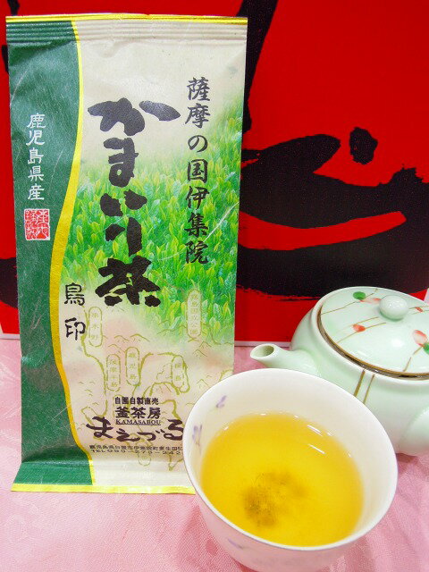 かまいり茶 鳥印 100g 鹿児島茶 釜茶房まえづる