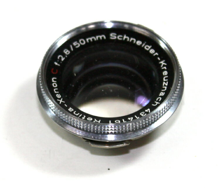 ドイツ製レンズシュナイダー　レチナ　クセノン　2/50　レチナCシリーズ用Schneider Retina Xenon C 2/50 for Retina C