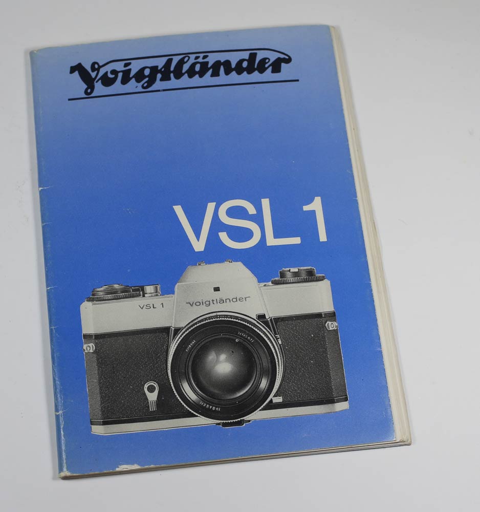 シンガポール製　VSL1　マニュアルManual for Voigtlander VSL1