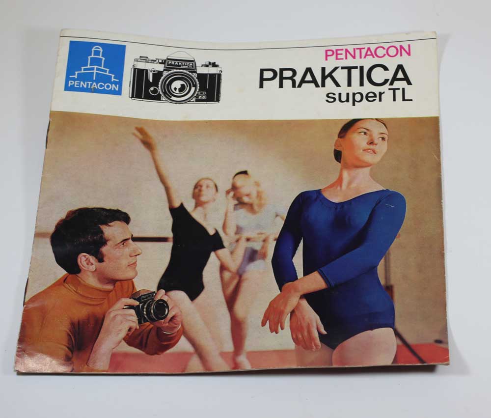 ドイツ製　ペンタコンプラクチカスーパーTL カタログCatalog for Pentacon Praktica Super TL