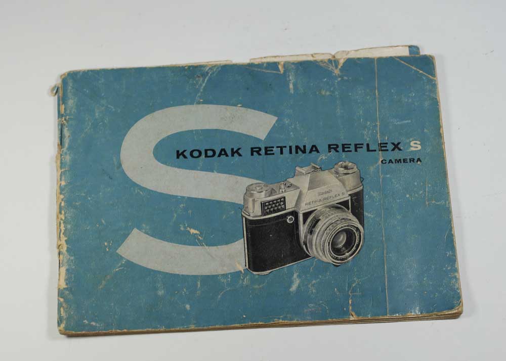 アメリカ製　コダック・レチナリフレックスS　マニュアルKODAK retina reflex S manual