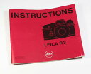 ドイツ製　ライカR3マニュアルManual for LEICA R3