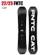 2023 FNTC エフエヌティーシー CAT BLACK シーエーティー 22-23 ボード板 スノーボード