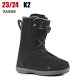 2024 K2 ケーツー RAIDER レイダー BLACK 23-24 スノーボード ブーツ ボア BOA