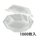 【青果物容器】BL250 142x132x64mm(カットフルーツ) (1000枚入)【代引不可】