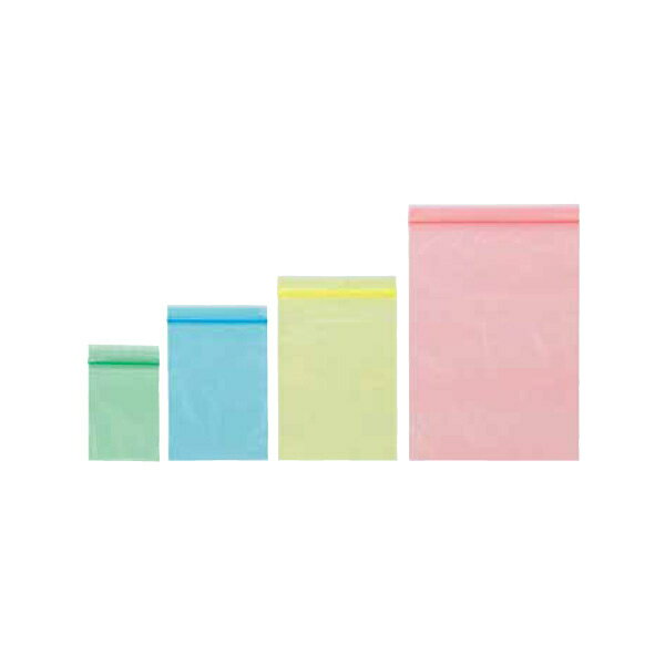 【チャック付袋】 ユニパックカラー(F-4) 0.04×120×170mm（6,000枚入り）