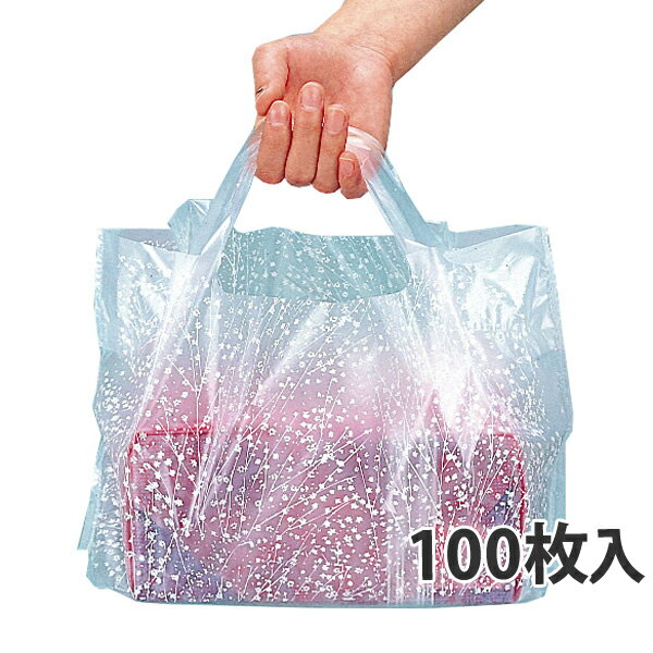 【BLACK FRIDAYエントリーでポイント7倍！】【レジ袋】 キャリーバッグ かすみ草 360×200(mm)(1,000枚入)